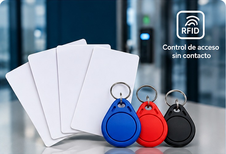 Duplicado y venta de tarjetas de acceso RFID